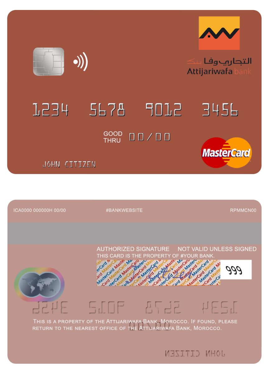 Morocco Attijariwafa Bank mastercard